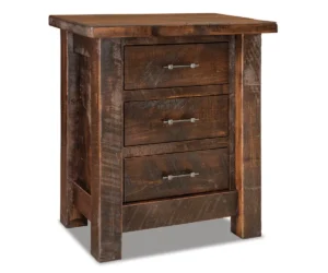 Houston 3 Drawer Nightstand