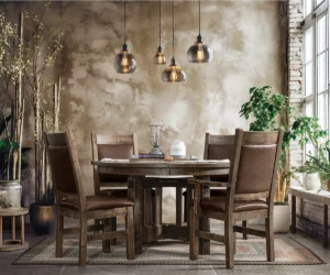 Fort Worth Single Pedestal Table Collection