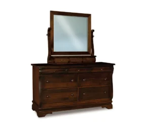 Chippewa Sleigh 7 Drawer Dresser - 58"W